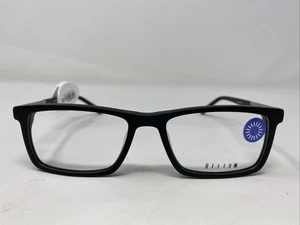 Helium Italy 4304 MBLK 53-17-143 Matte Black Full Rim Eyeglasses Frame LO02 - Picture 1 of 8