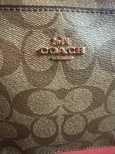 Coach CQ874 Mini Jamie Camera Bag In Signature Canvas IN Khaki Saddle 2 - Picture 1 of 7