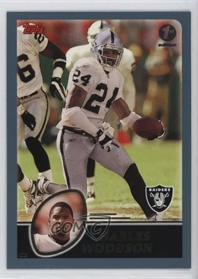 2003 Topps 1st Edition Charles Woodson #184 HOF - Image 1 of 2