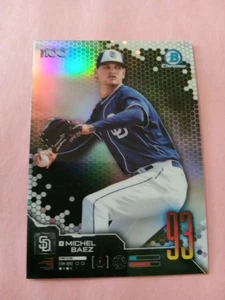 2019 Bowman, Chrome, 93/100 Michel Baez, San Diego Padres. # BTP. 93. - Bild 1 von 2
