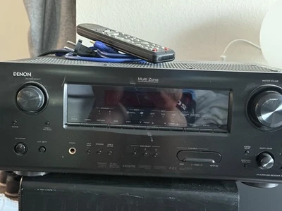 2x Canton Boxen 1x Denon Verstärker Receiver mit Fernbedienung TOP - Bild 1 von 4