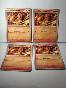 Charmander 026/197 Pokemon Tcg Obsidian Flames 4x Playset - Picture 1 of 2