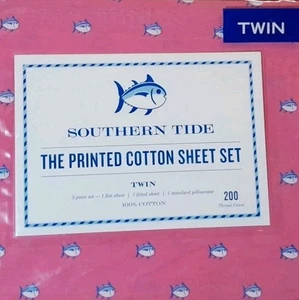 BRANDNEU SOUTHERN TIDE DOPPELGRÖSSE SKIPJACK BLATT SET FARBE PINK - Bild 1 von 5