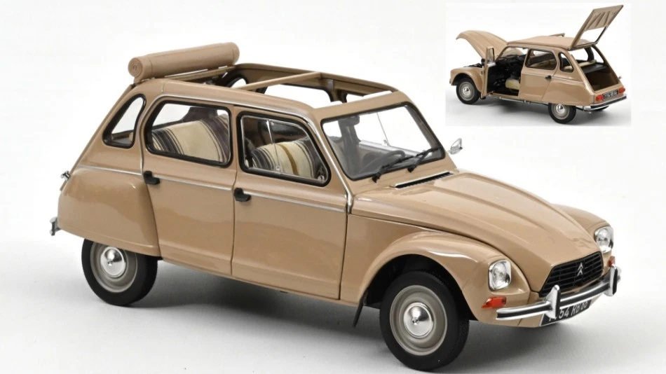 NOREV NV181617 CITROEN DYANE 1983 COLORADO BEIGE 1:18 Modellino - Photo 1/1
