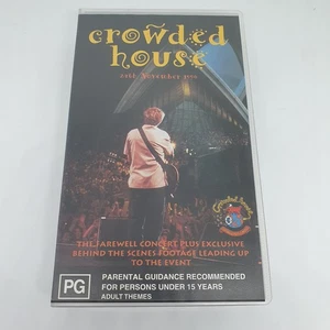 Crowded House Farewell to the World 1996 VHS - Picture 1 of 6