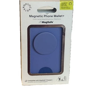 PopSockets Magnetic MagSafe PopWallet+ Phone Wallet/Grip iPhone Deep Periwinkle - Photo 1 sur 1