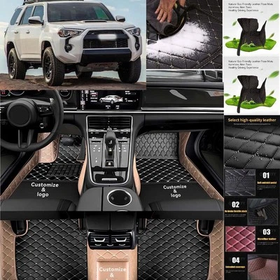 For Toyota 4Runner Car Floor Mats Custom Waterproof Auto Liners Carpets - Imagem 1 de 4