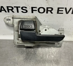 1994-2001 Acura Integra Interior Door Handle Left Inside Locking Lever Black OEM - Foto 1 di 4
