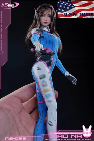 ASTOYS 1/6 D.Va Mech Army Special Mobility Female Figure Full Set AS059 ❶USA❶ Cover