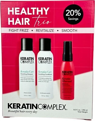 Keratin Complex - Healthy Hair Trio - Keratin Care Shampoo & Conditioner, 3.4 fl - Image 1 of 3