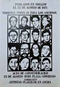 Afiche / poster Juan Carlos Romero / Trelew a 39 años - afiches y documentos - Picture 1 of 2