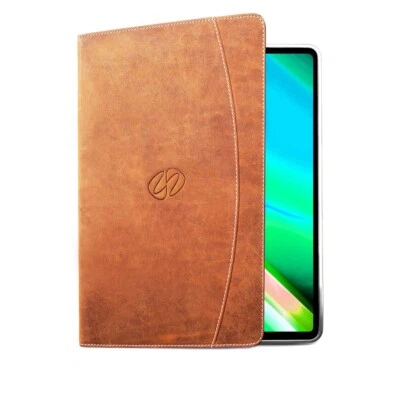 MacCase Premium Leather 2024 Case for 11 iPad Air | Protective Folio Smart Cover - Image 1 of 4