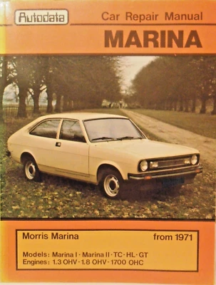 Morris Marina Autodata Workshop Manual from 1971 onwards. - Image 1 of 4
