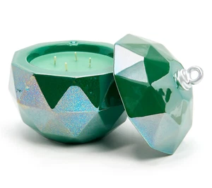 NEW HomeWorx  Harry Slatkin 14-oz Faceted Ornament Christmas Candle - Picture 1 of 2