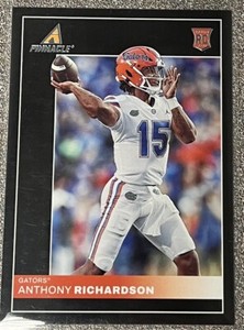 2023 Panini Chronicles Draft Picks Anthony Richardson Pinnacle Rookie Card #3
