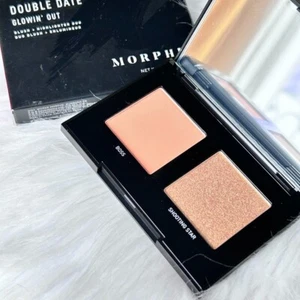 New Morphe Blush & Highlighter Duo Palette ~ Glowin’ Out~ Full size 6 g/ 0.21 oz - Picture 1 of 4