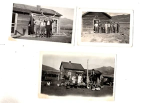 3 Photos A Bar 1 A-1 Ranch Elk Mountain Wyoming Ranch Hands Ranch House Identify - Picture 1 of 2