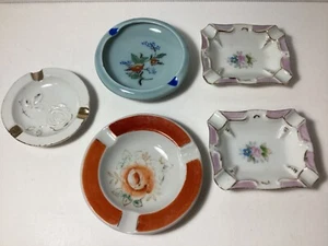 Ashtrays Made in Occupied Japan Vintage (Set of 5) - Picture 1 of 12