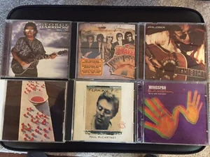 Beatles- Solo cd's- Lennon-Harrison-McCartney- 6 cd's-Very Good Condt. - Picture 1 of 1