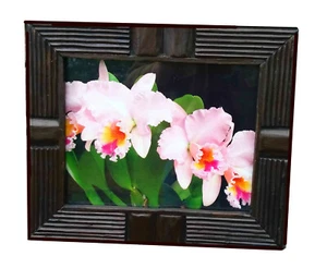 Large reclaimed teak wood photo frame 8 x 10 inch size  - Picture 1 of 4