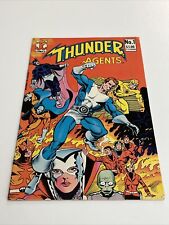T.H.U.N.D.E.R. AGENTS #1 and #2 Complete Set  1983-84 JC Comics VF-VF - Box 16