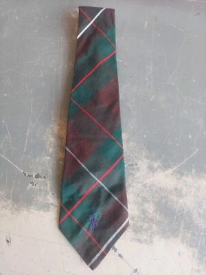 CORBATA POLO RALPH LAUREN DE COLECCIÓN HECHA EN ESTADOS UNIDOS CORBATA 100% ALGODÓN ¡ENVÍO GRATUITO! Foto 1 de 4