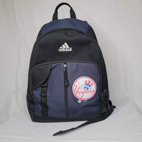 New York Yankees Vintage Logo Adidas Bookbag Backpack MLB NYC School Bag SGA Cover