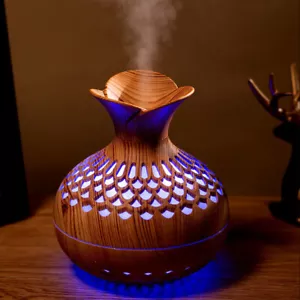 Humidifier Aroma LED Night Light Up Relaxed Electric Essential Oil Air Diffuser - Picture 1 of 16