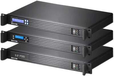 1U ITX (2x SATA/SAS Hot-Swap 2.5" HDDs Box)(Rackmount Chassis)(D:9.84" Case) NEW - Image 1 of 4