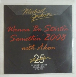 MICHAEL JACKSON : WANNA BE STARTIN' 2000 feat. Akon ♦ X-RARE FRENCH CD PROMO ♦ - Bild 1 von 2
