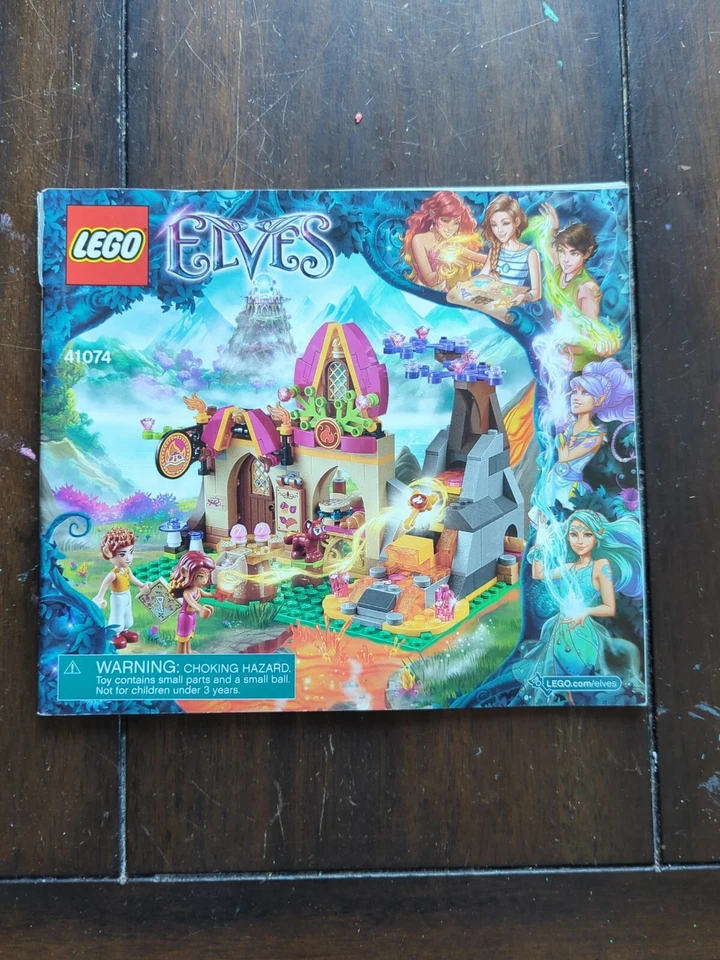 Elves Lego Instruction Booklet No. 41074 - Image 1 of 1