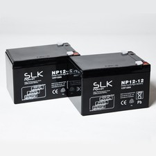 2 x 12v 12AH MOBILITY SCOOTER BATTERIES for PRIDE GO GO ELITE MOBILITY SCOOTER