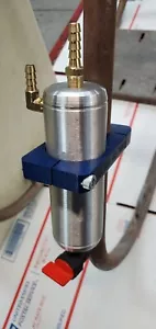 Mini bike catch can mount 7/8ths frame. GTS frames - Picture 1 of 4