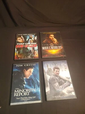 Tom Cruise DVD Movie Lot of 4 Minority Report, Oblivion, War of the Worlds... — 第 1/4 张图片