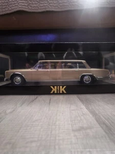 1964 MERCEDES-BENZ 600 LWB W100 PULLMAN GOLD 1:18 KK SCALE 181132 - Picture 1 of 5