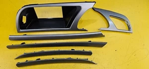 JUEGO MOLDURAS INTERIORES AUDI A5 8F CONVERTIBLE 2.0 TFSI TDI 07-11 PLATA 8T2857185H - Imagen 1 de 15