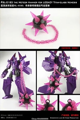 Shockwave Lab SL-183 ¡KIT de actualización de armas Meteor Hammer para Legacy Titan Nemesis! Foto 1 de 2