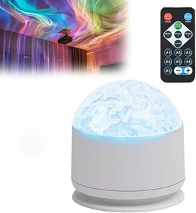 Aurora/Water Ripple Projector Light,16 Color Light Projector with Remote Control - Picture 1 of 19