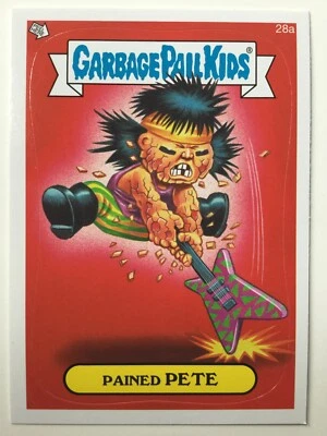 Garbage Pail Kids Topps Sticker 2014 Series 1 Pained Pete 28a - Image 1 of 2