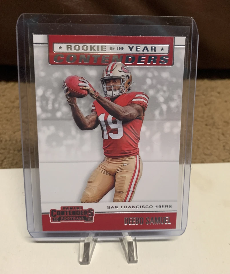 2019 Panini Contenders Rookie Of The Year Contenders #RYA-DS Deebo Samuel - Image 1 of 2