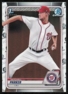 2020 Bowman Chrome Draft #BD176 Mitchell Parker