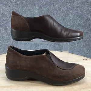 Zapatos Stonefly para mujer 8 mocasines sin cordones cuero marrón punta redonda informales cómodos - Imagen 1 de 23