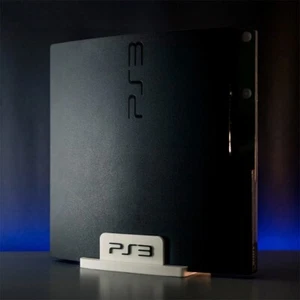 PlayStation 3 Slim Ständer - Vertikaler Ständer für PS3 Slim Konsole - Bild 1 von 4