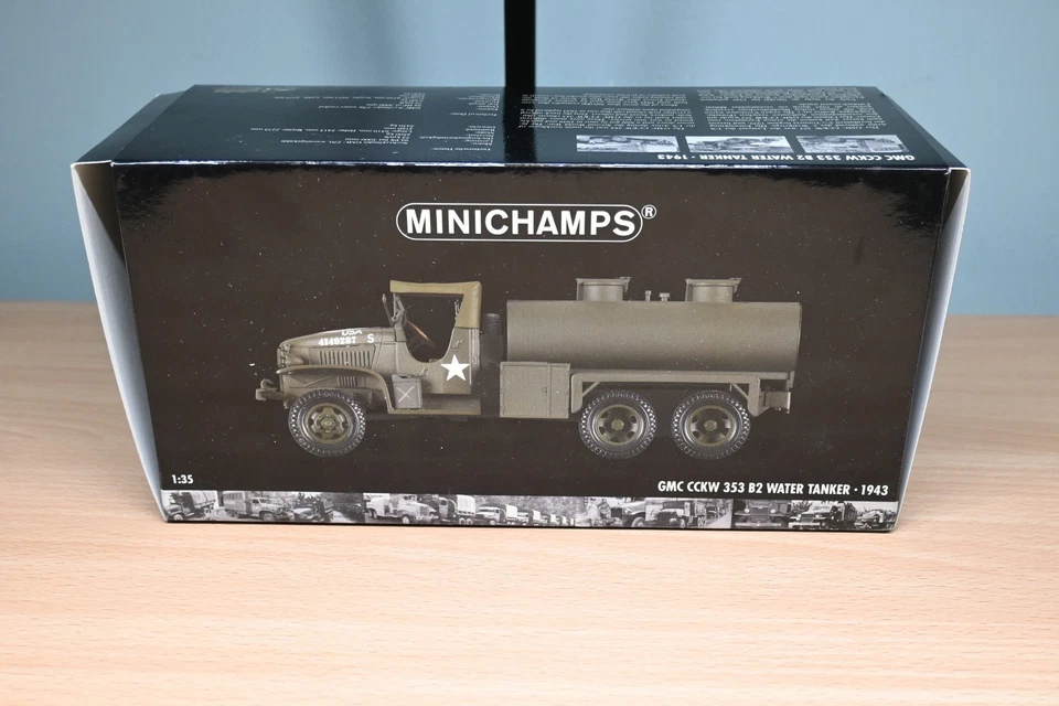 Minichamps GMC CCKW 353 B2 1943 cisterna de agua escala 1:35 Foto 1 de 4