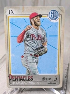 2021 Topps Gypsy Queen #TOD-14 Bryce Harper Tarot of the Diamond - Picture 1 of 3