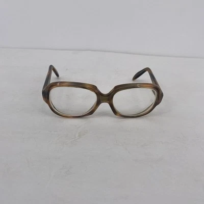 Óculos de concha de tartaruga Menrad vintage modelo 162 tamanho 52 16 apenas armações - Imagem 1 de 4