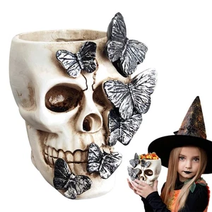 Schmetterling Stifthalter Gothic Make-up Pinsel Halloween Deko für Schreibtisch - Bild 1 von 10