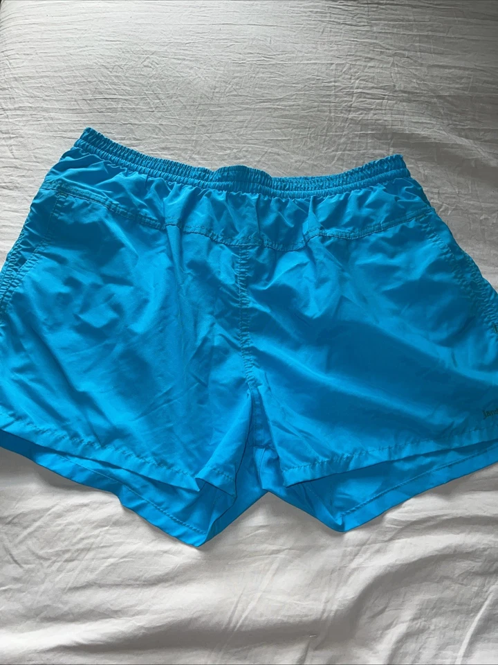 Vintage Jantzen Swim Shorts 3" Trunks Quick Dry Nylon Men's XL Nylon Turquoise - Image 1 of 4