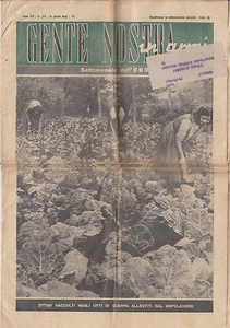 FASCISMO GENTE NOSTRA N 24 12 APRILE 1942 MORTE CENTURIONE MUTTI ODOARDO BECCARI - Picture 1 of 1