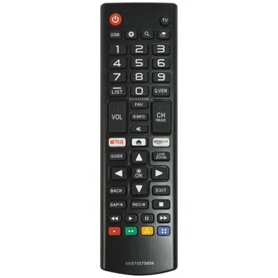 High quality replacement AKB75375604 remote control for LG smart TV models - Imagen 1 de 4